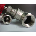 Acier inoxydable Y-Type Thread Globe Valve